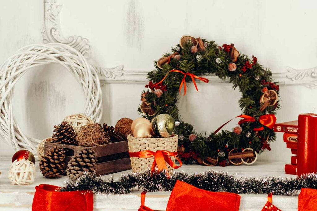 Coroas de natal DIY que podes fazer em casa para comemorar o Natal title