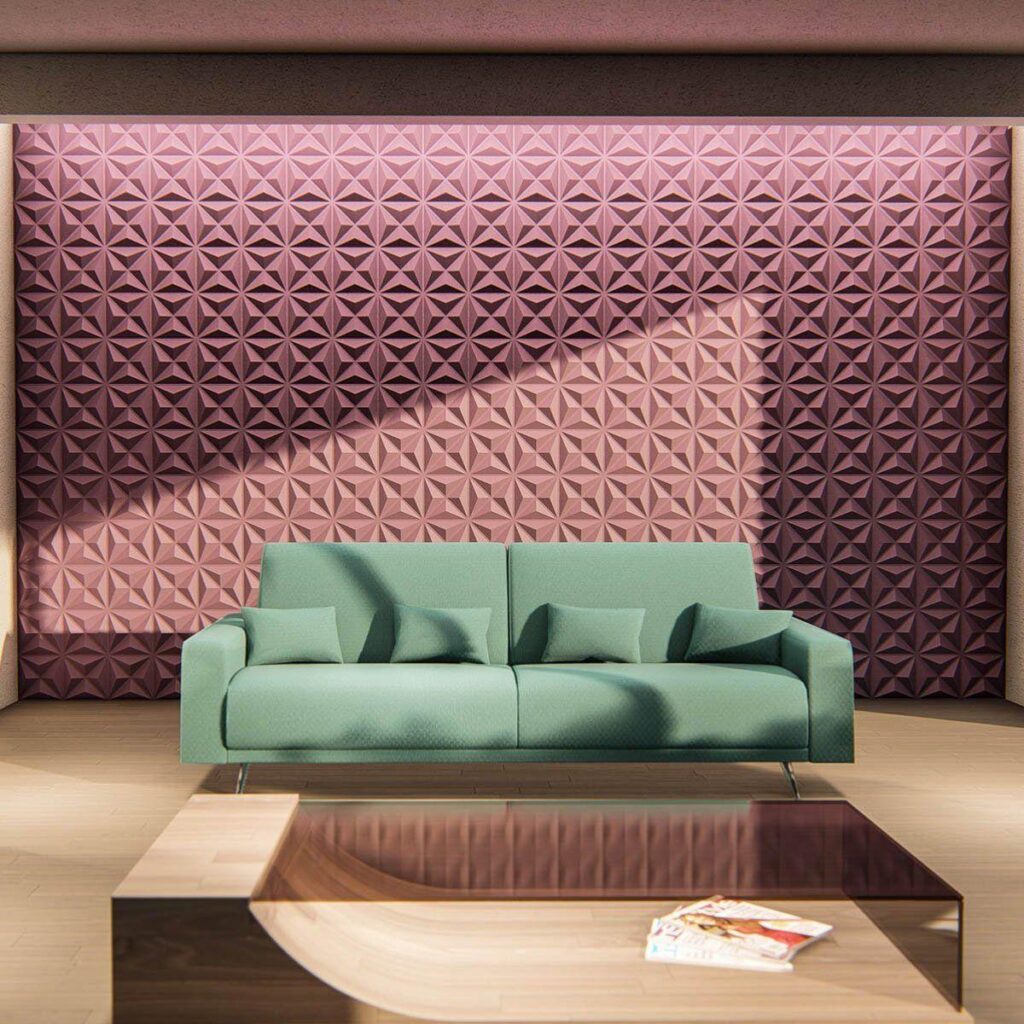 Painéis decorativos de poliestireno 3d title